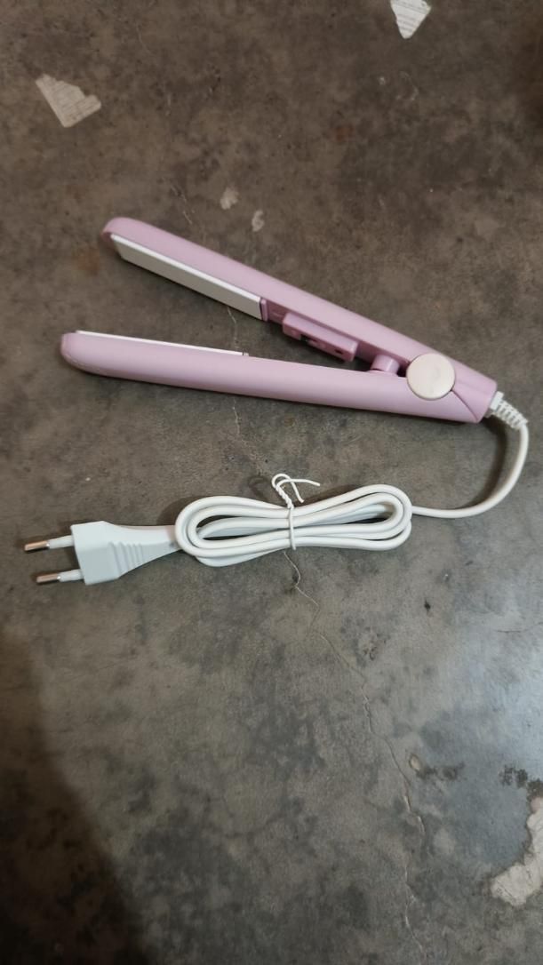 2-in-1 Mini Hair Straightener and Curler